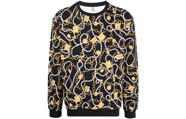 

Свитер мужской черный MOSCHINO