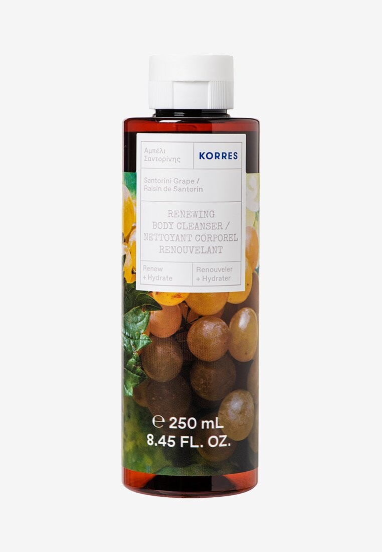 

Гель для душа Renewing Bodycleanser Santorini Grape KORRES, цвет neutral