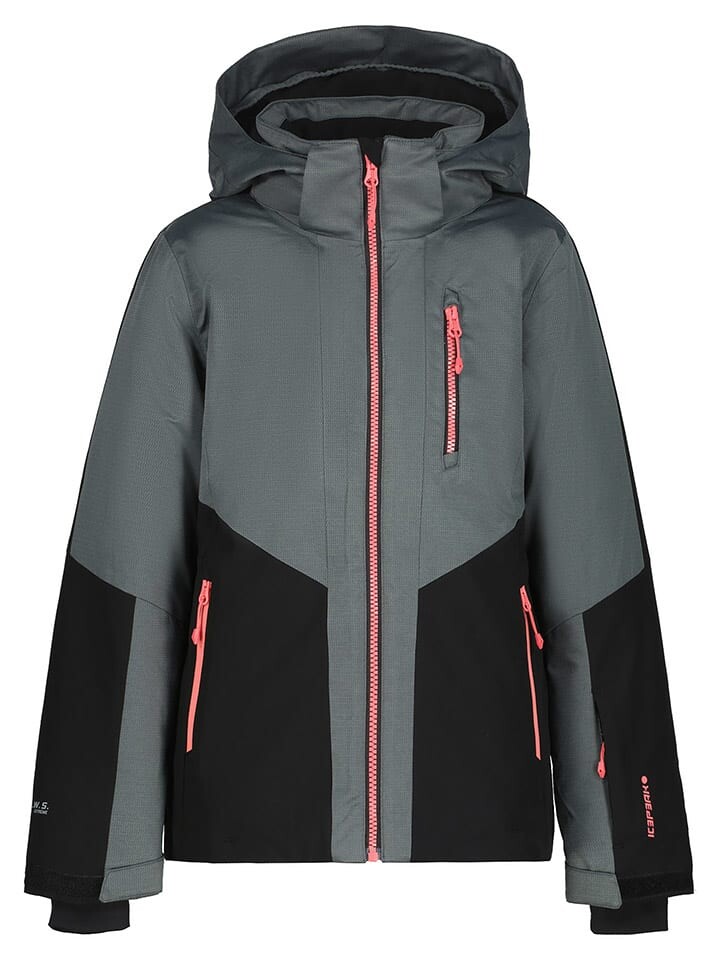 

Куртка для лыж и сноуборда Icepeak Ski-/ Snowboardjacke Lanett, цвет Grau/Schwarz