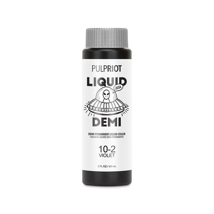 

Жидкая краска для волос Demi в фиолетовом цвете 10.2 - 60 мл Pulp Riot