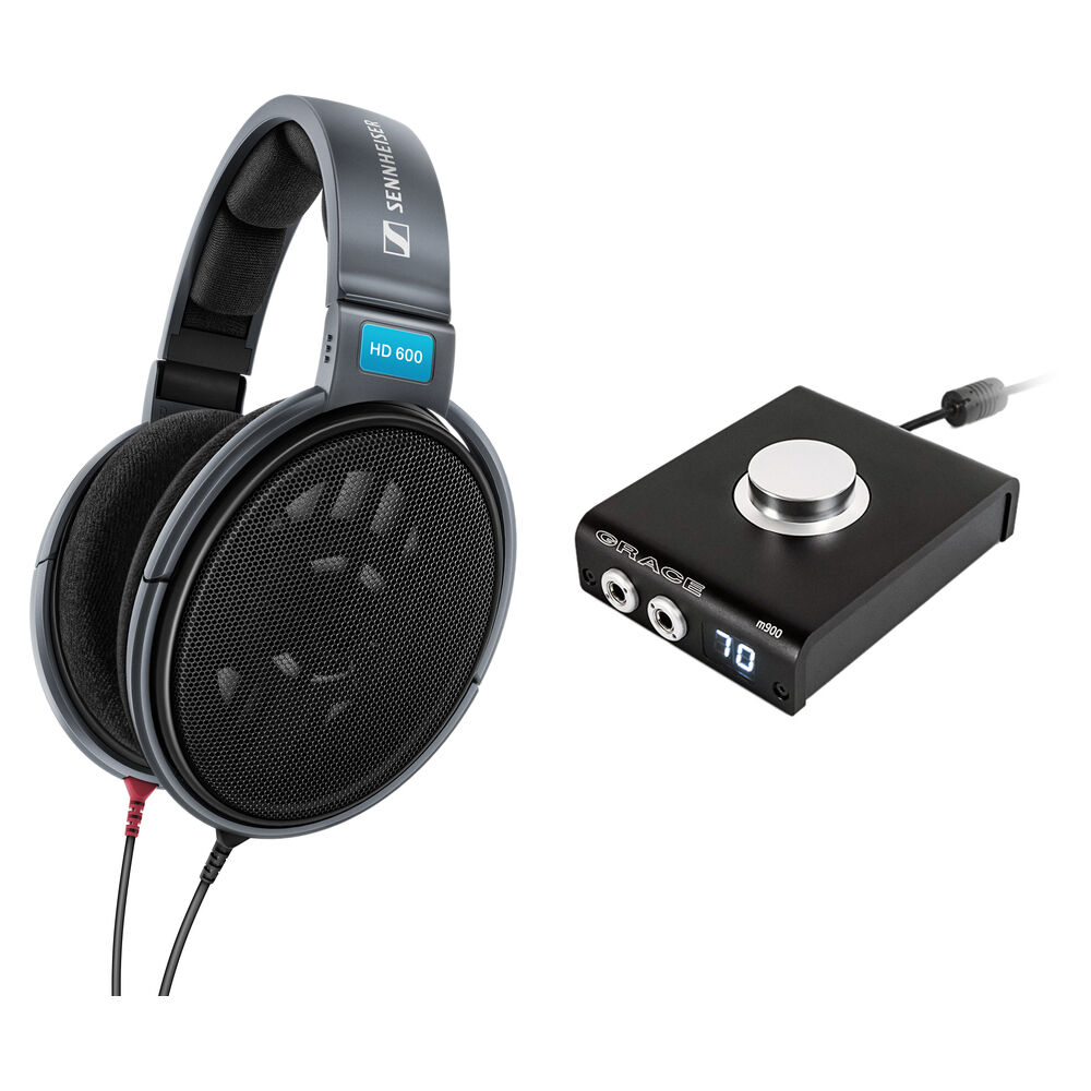 

Профессиональные наушники Sennheiser HD 600 Headphones Kit with Grace Design M900