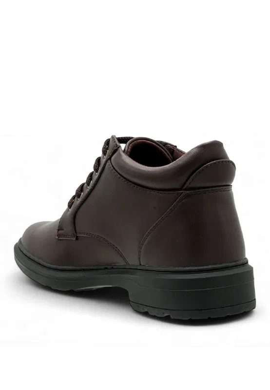 Мужские лоферы, slip-on, модель 250130181 Knight, кофейный — фото 3