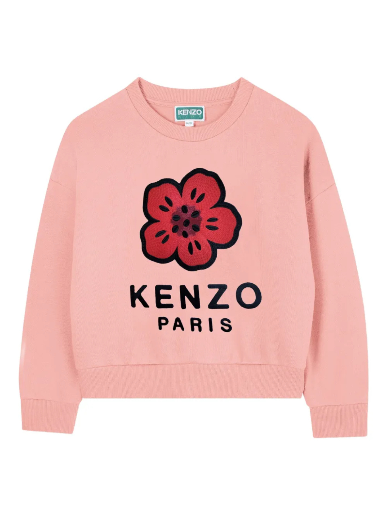 

Kenzo Kids толстовка Boke Flower, розовый
