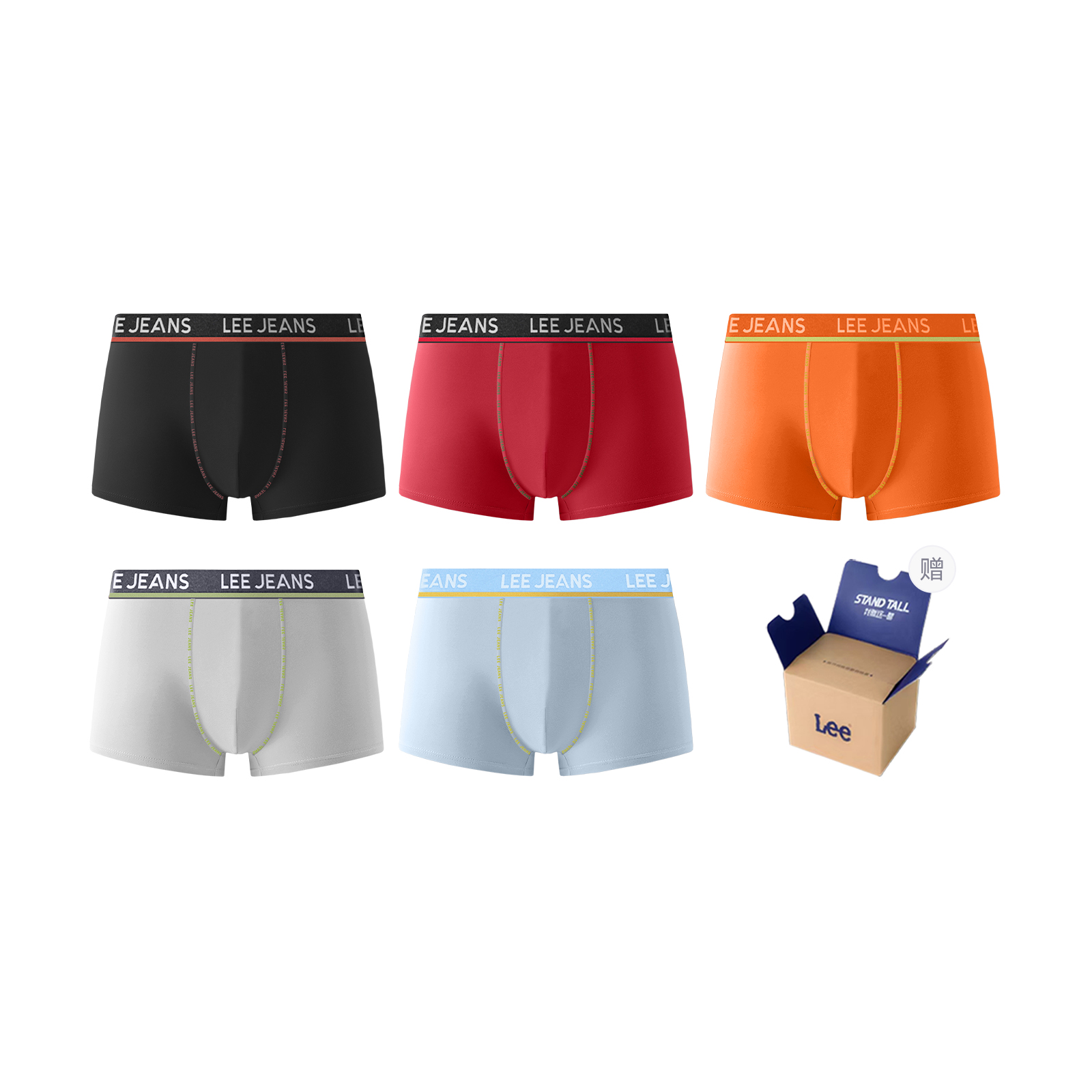 

Sunset 3.0 трусы-боксеры для мужчин, 5 штук Lee, Leave A Message And I Will Check It (5 Pcs Per Pack)