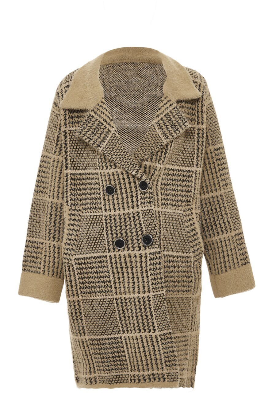 

Вязаный кардиган ALARY Knit Cardigan, бежевый