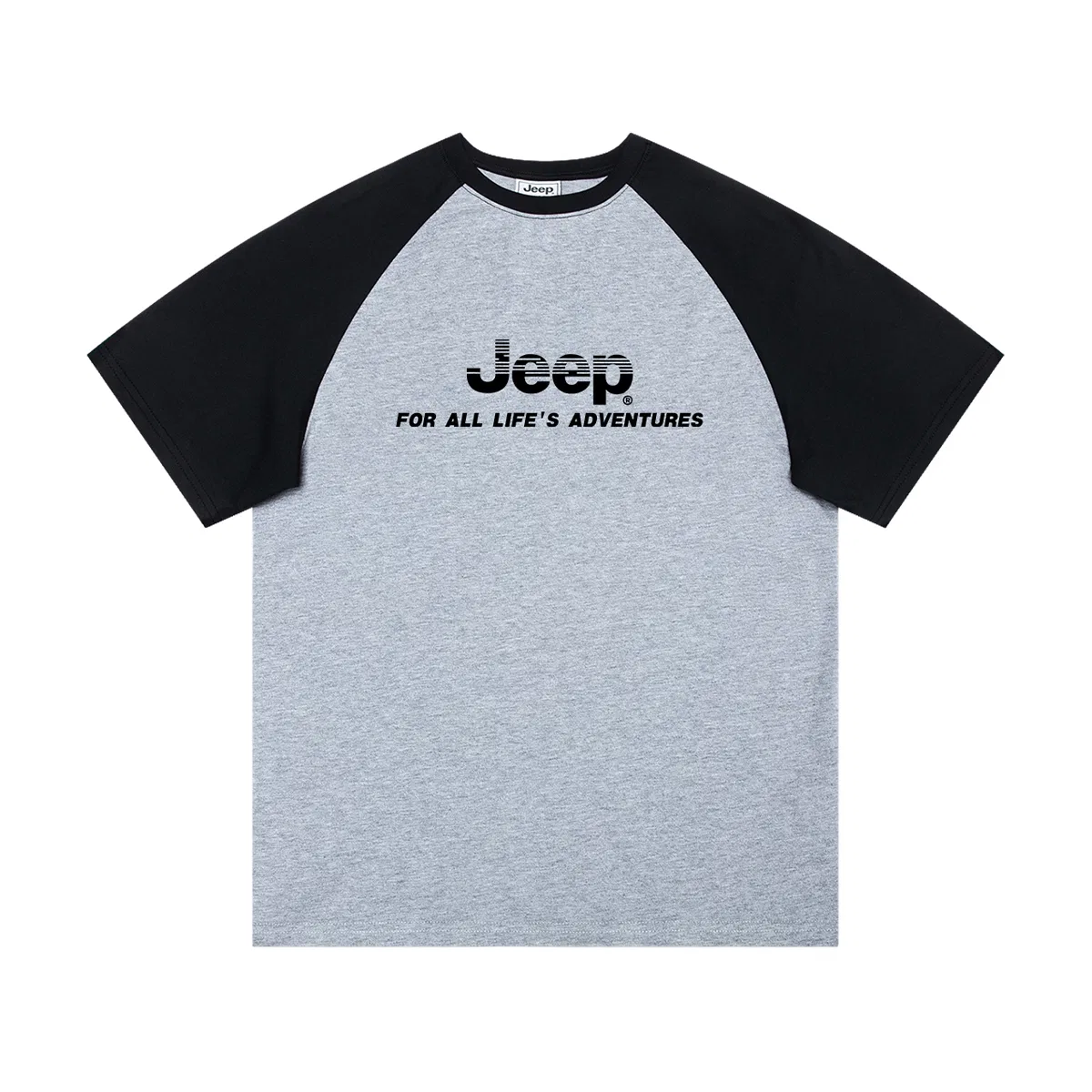 Футболка Grade School с круглым вырезом Jeep, Gray