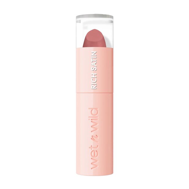 

Насыщенная атласная помада Wet n wild, цвет hush lil beige, 3 гр