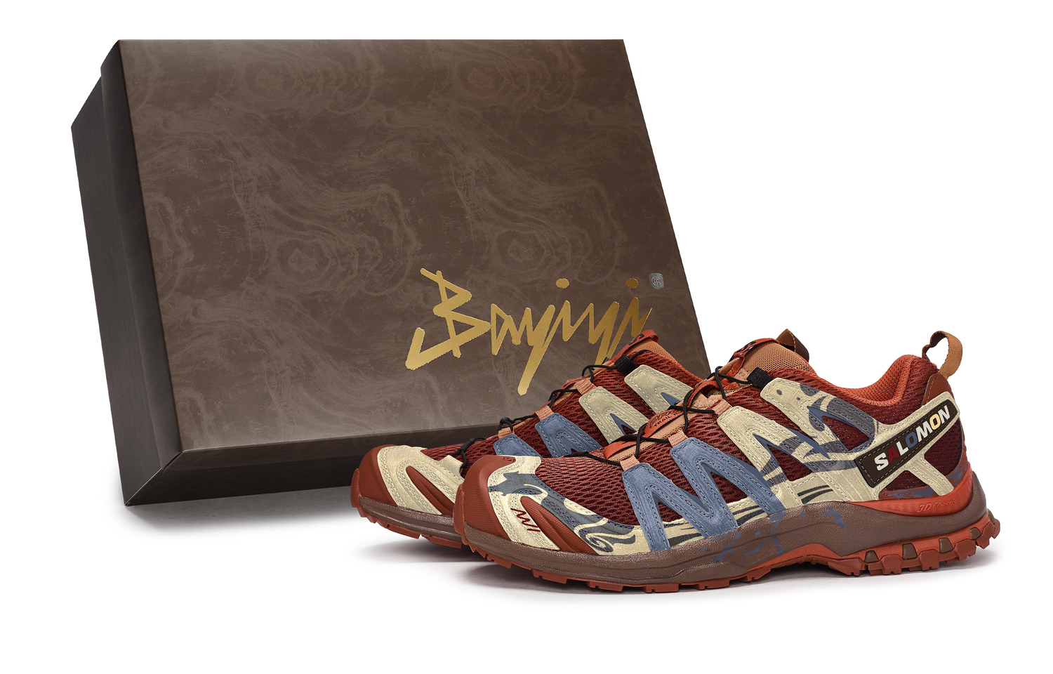 

SALOMON Кроссовки для бега XA PRO 3D Low top Unisex Red Blue Gold