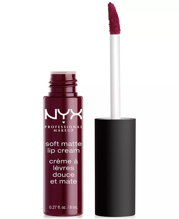 

Мягкий матовый крем для губ Nyx Professional Makeup, цвет Copenhagen (matte rich plum)