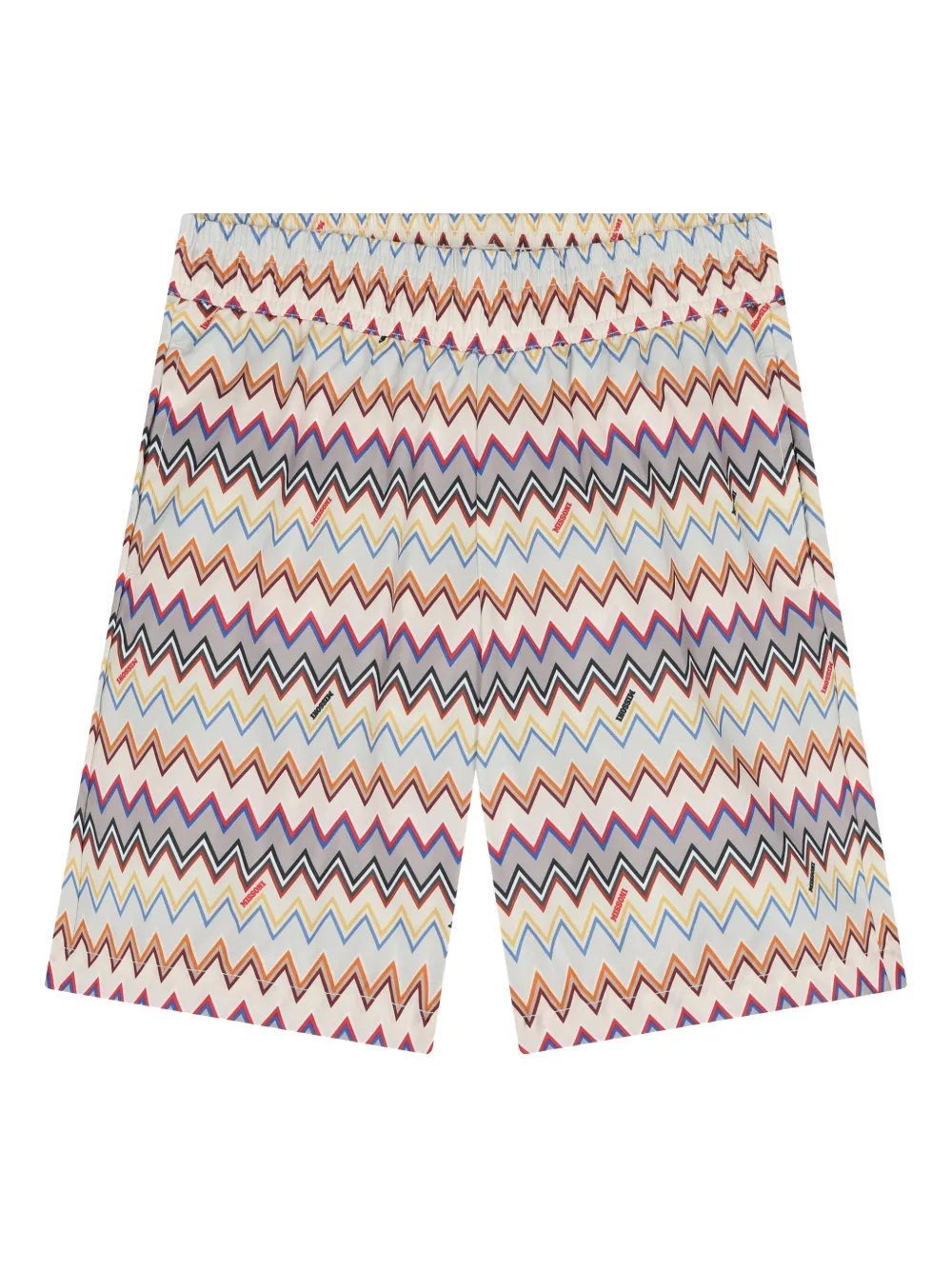 

Плавки-шорты с узором зигзаг Missoni Kids, нейтральный