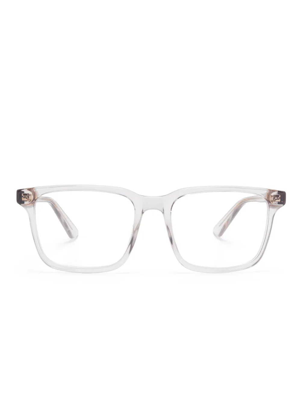 

Очки в прозрачной оправе Gucci Eyewear, серый