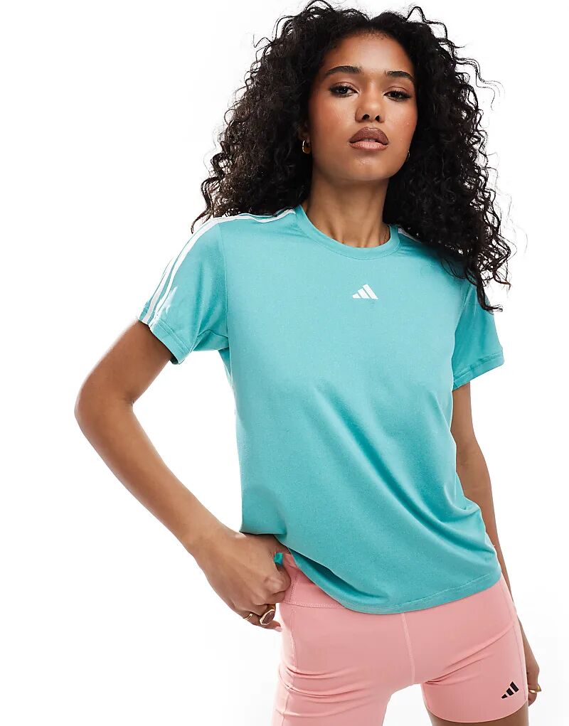 

Футболка adidas Training Train Essentials мятного цвета adidas performance