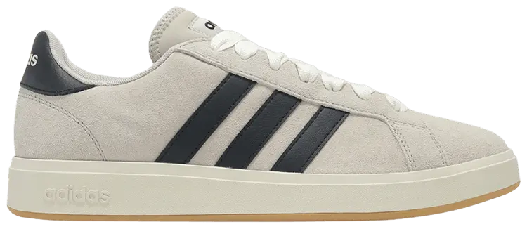 

Кроссовки adidas Grand Court Base 00s 'Beige Black', кремовый