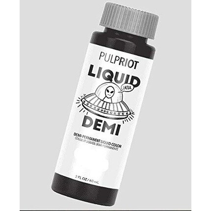 

Pulp Riot Liquid Demi Permanent Liquid Color 3-2 Фиолетовый 2 унции, Серый, Pulp Riot Liquid Demi Permanent Liquid Color 3-2 Фиолетовый 2 унции