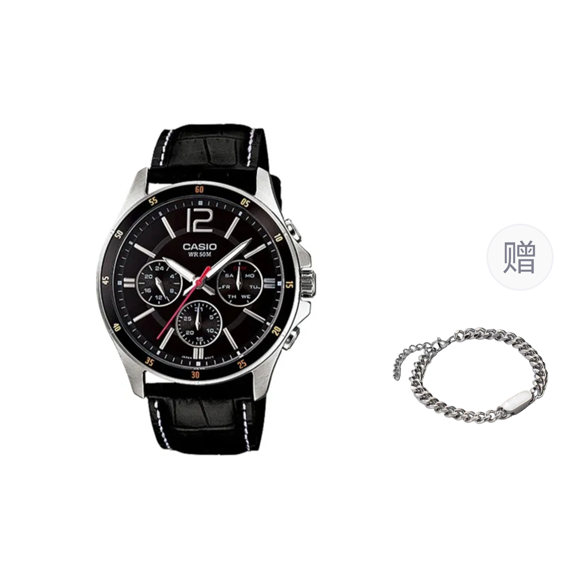 

CASIO Часы Men Black Watch, Black