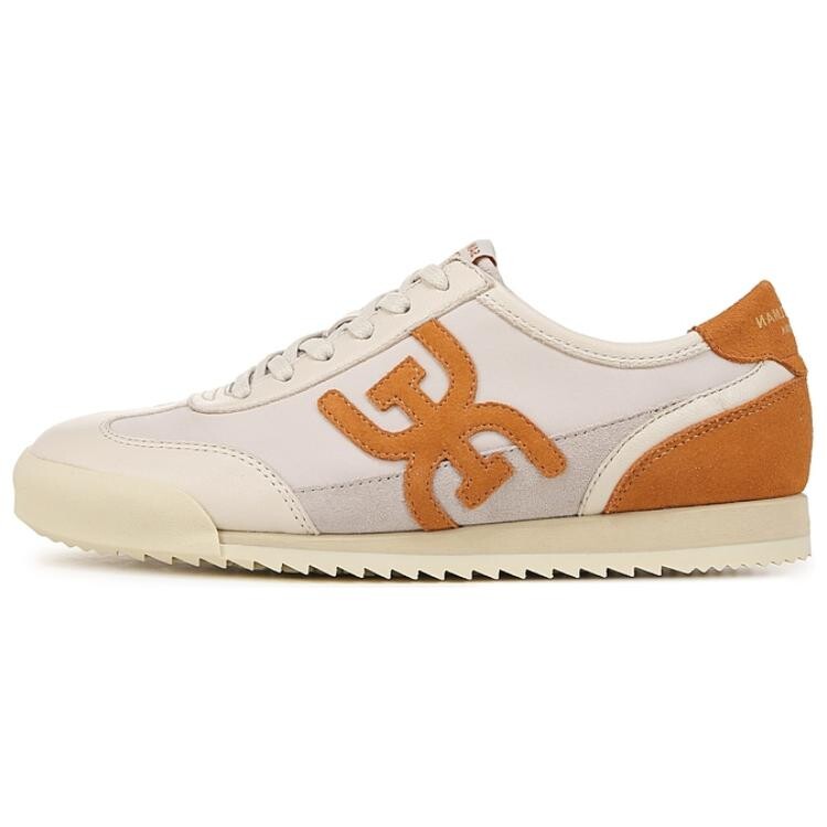 

Кроссовки SAM EDELMAN Lifestyle Shoes Women's Low-top, белый/оранжевый