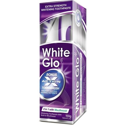 

Зубная паста 2в1 с формулой для полоскания рта, 150 г, White Glo