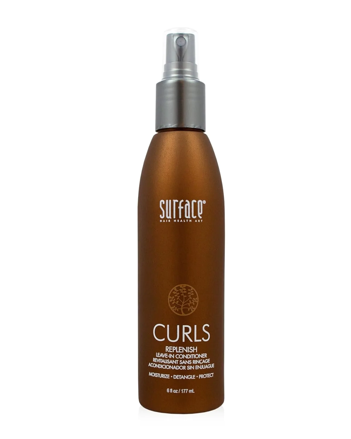 Несмываемый кондиционер для волос SURFACE Hair Curls Replenish - без сульфатов и парабенов, натуральное увлажнение волос, 170 мл