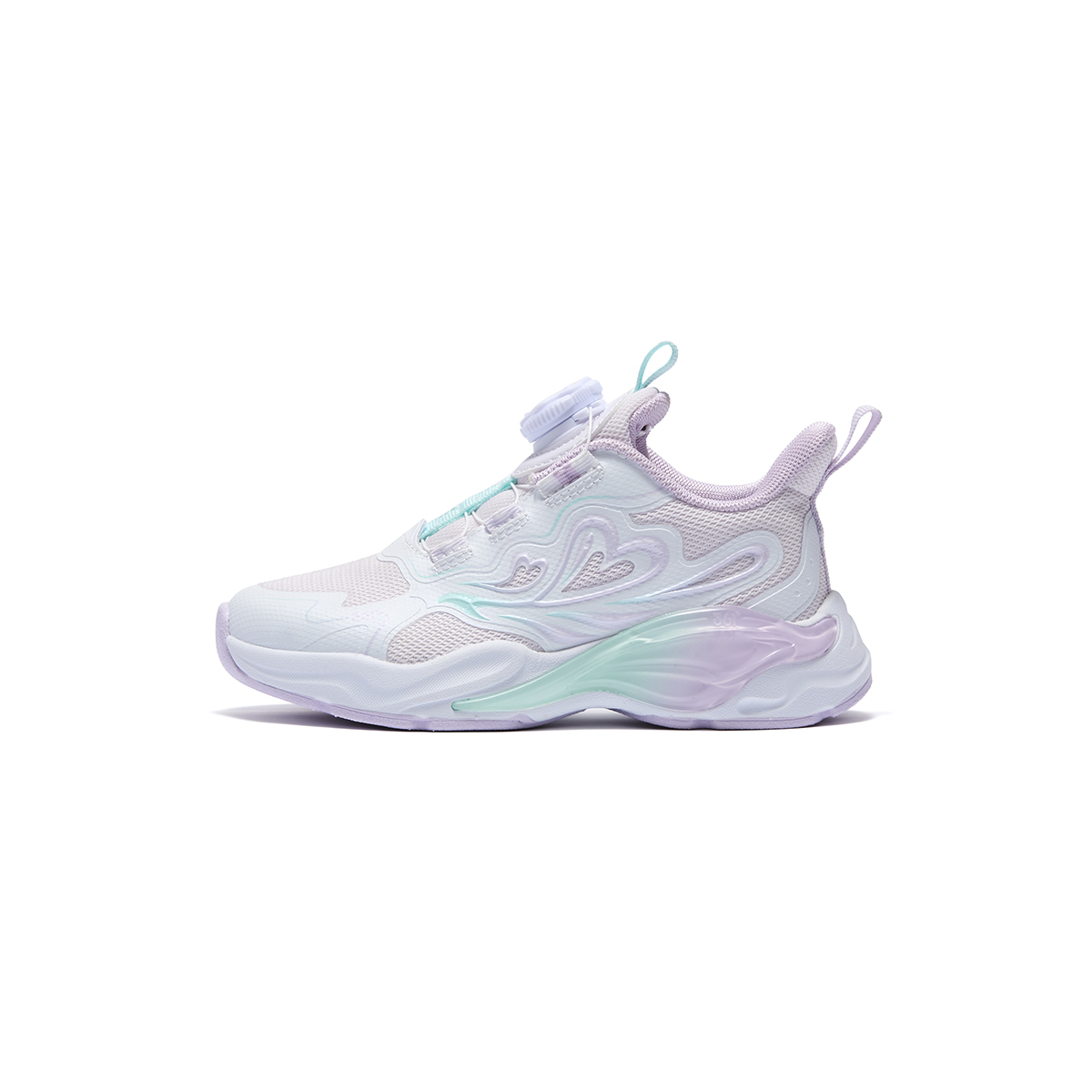 

Детские повседневные туфли Pre-school 361°KIDS, розовый Water фиолетовый/361 Degrees белый/Moonсветло-фиолетовый