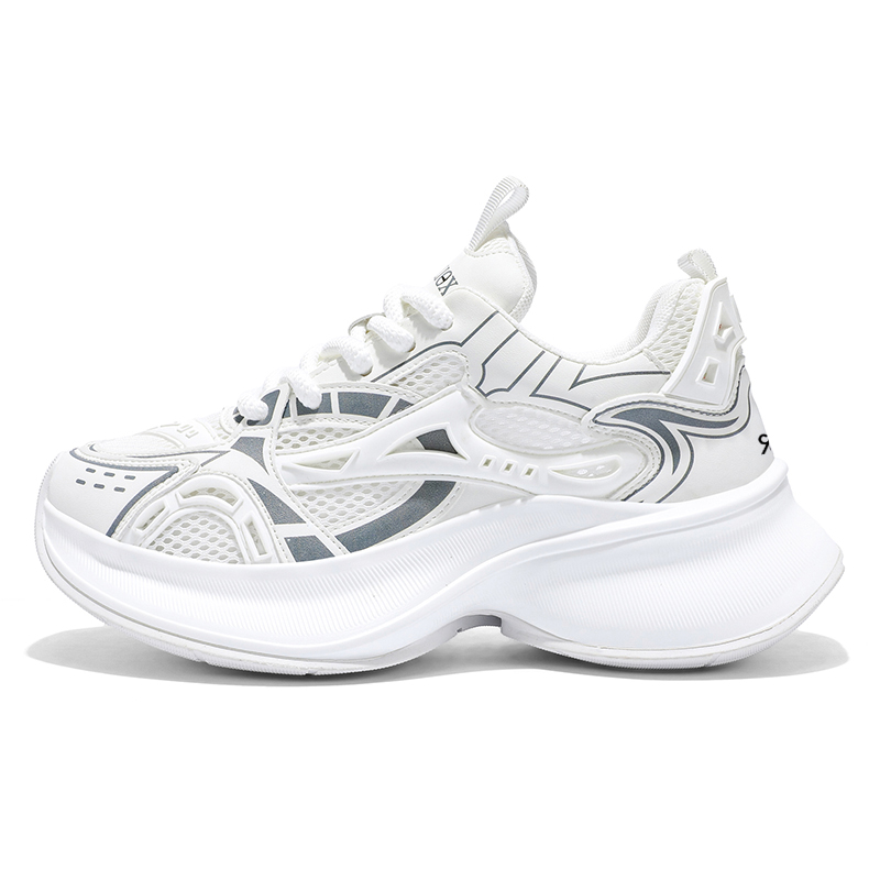 

Низкие массивные кроссовки мужские Colorful Creations, White