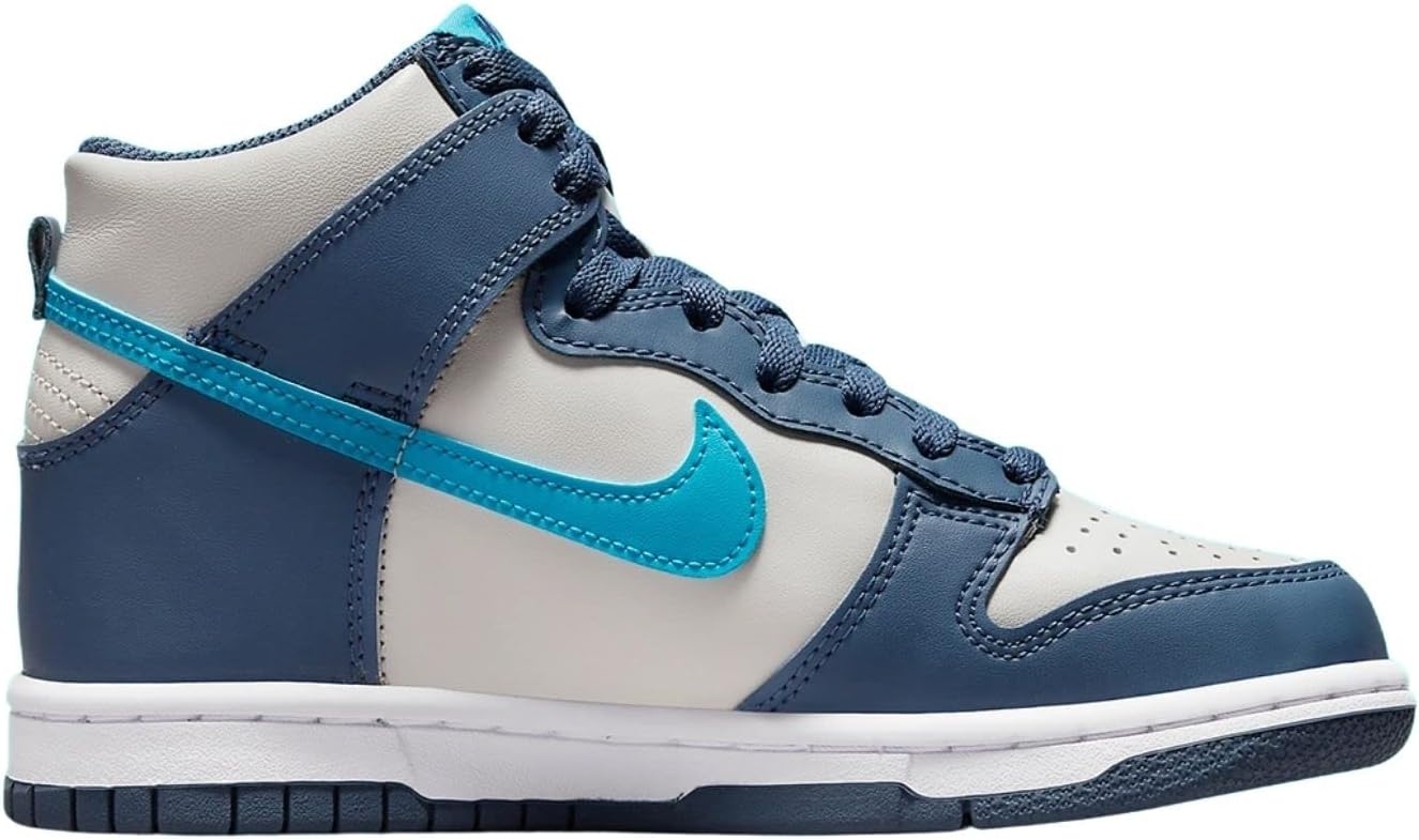 Детские кроссовки Nike Dunk High (Gs) унисекс, синий — фото 2