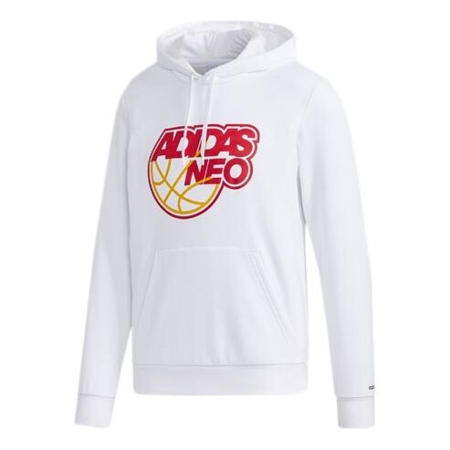 

Толстовка men's neo fav hoody sports white Adidas, белый