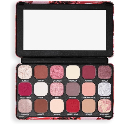 Палитра теней для век Forever Flawless 18 пигментированный макияж Revolution Beauty — фото 3