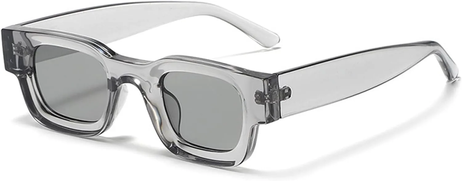 

Женские солнцезащитные очки в квадратной оправе, маленькие солнцезащитные очки для поездок на работу, мужские солнцезащитные очки для вождения и отдыха Generic, Gray