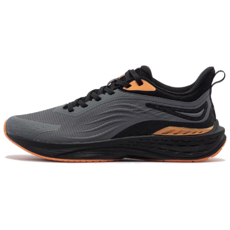 

361° Кроссовки FlyFish Cushioned с низким верхом, износостойкие и водонепроницаемые, мужские, серо-черные