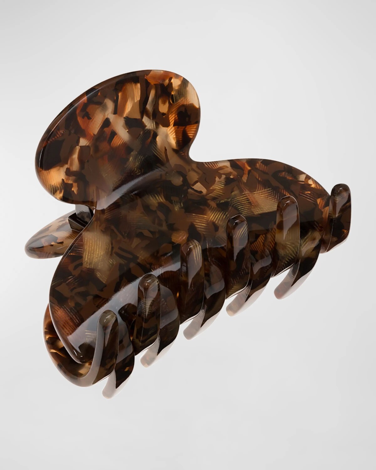 

Маленький зажим для челюсти Couture France Luxe, цвет Pavlova Brown