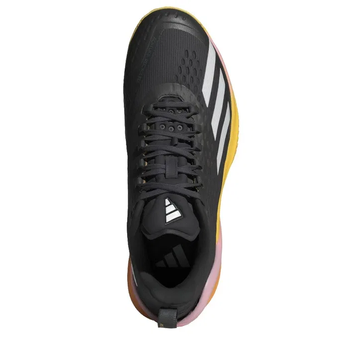 Мужские кроссовки для тенниса «Adizero Cybersonic M MC» от adidas, Black X Z Metallic (If0437) — фото 3