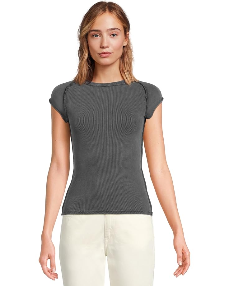 

Футболка Free People Ever Had Tee, черный