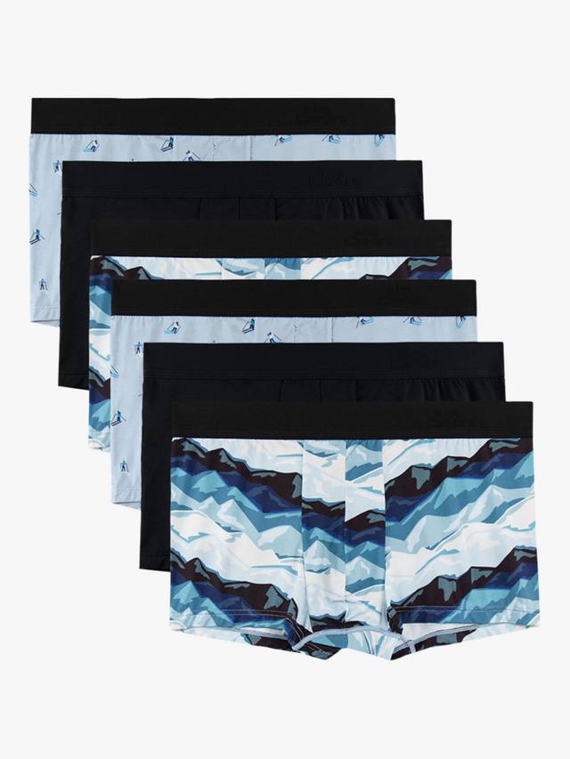 

Плавки с профессиональным лыжным принтом JustWears, цвет Winter Wipeout Collection