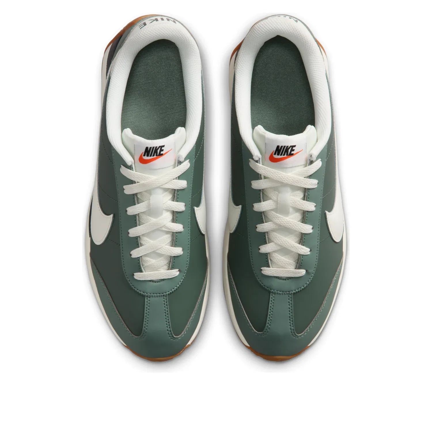 Кроссовки Nike Pacific Leather 'Clay Green Dark Smoke Grey' IM4006-300, зеленый — фото 2