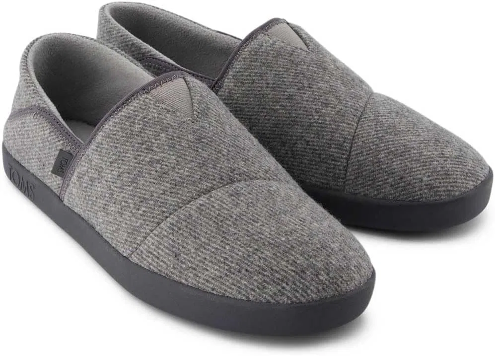 Мужские тапочки TOMS Camden, Ultimate Grey Cozy Twill — фото 3