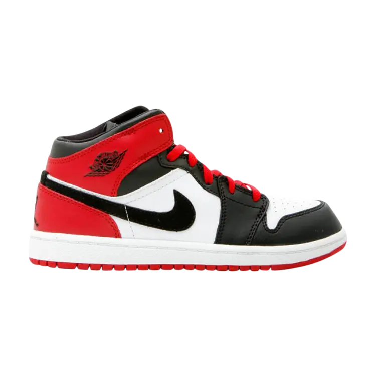 

Кроссовки Air Jordan 1 Retro PS 'Black Toe', белый