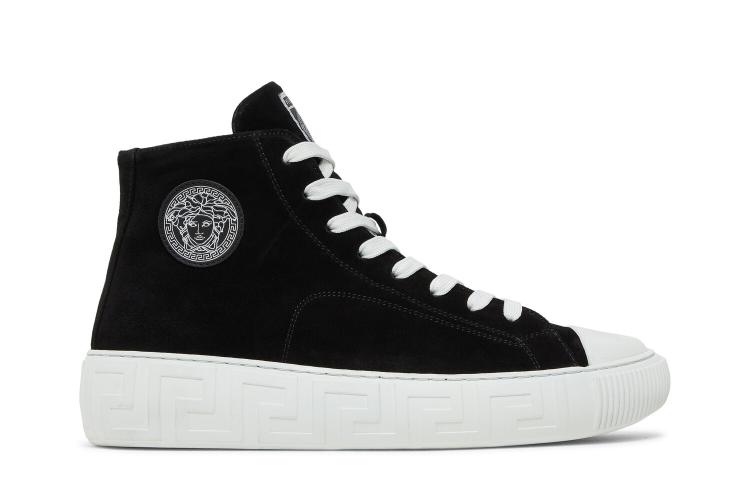 

Высокие кроссовки Versace Greca High, черный