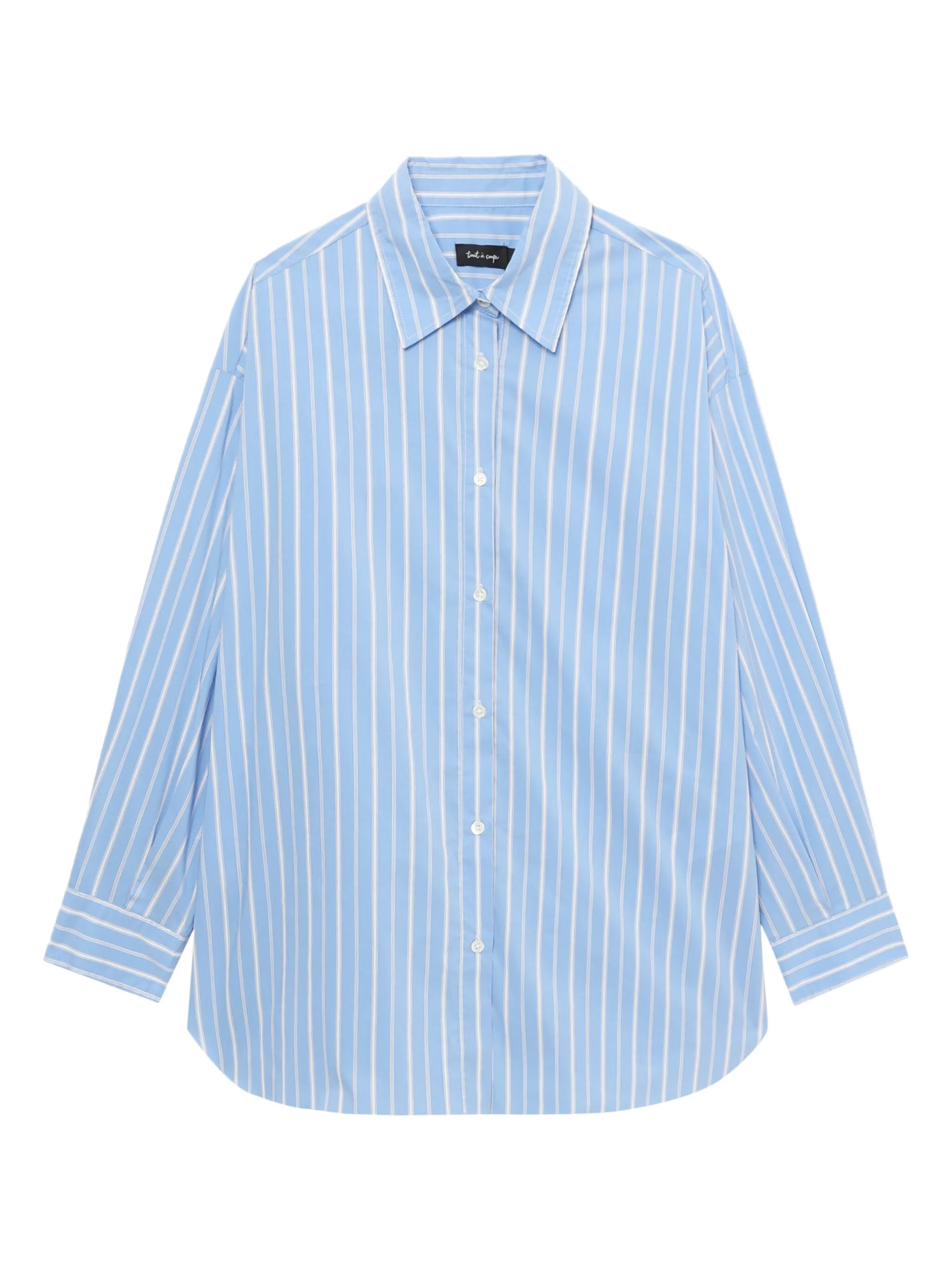 

Рубашка в полоску Tout A Coup, синий