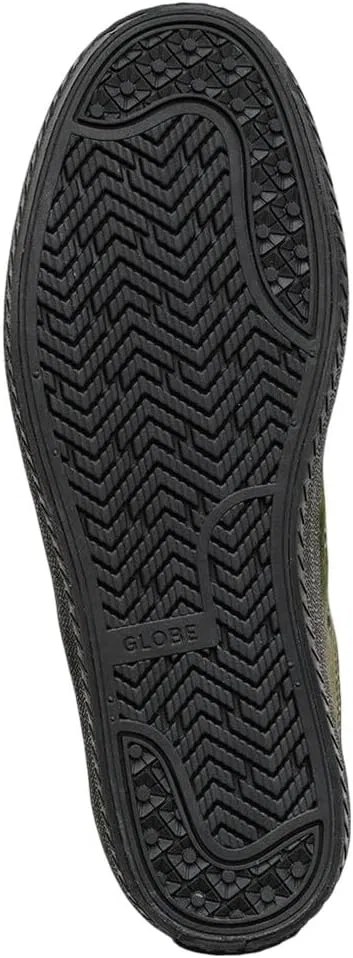 Мужские скейтбордистские кроссовки Globe Melbek, Olive Green Black — фото 2
