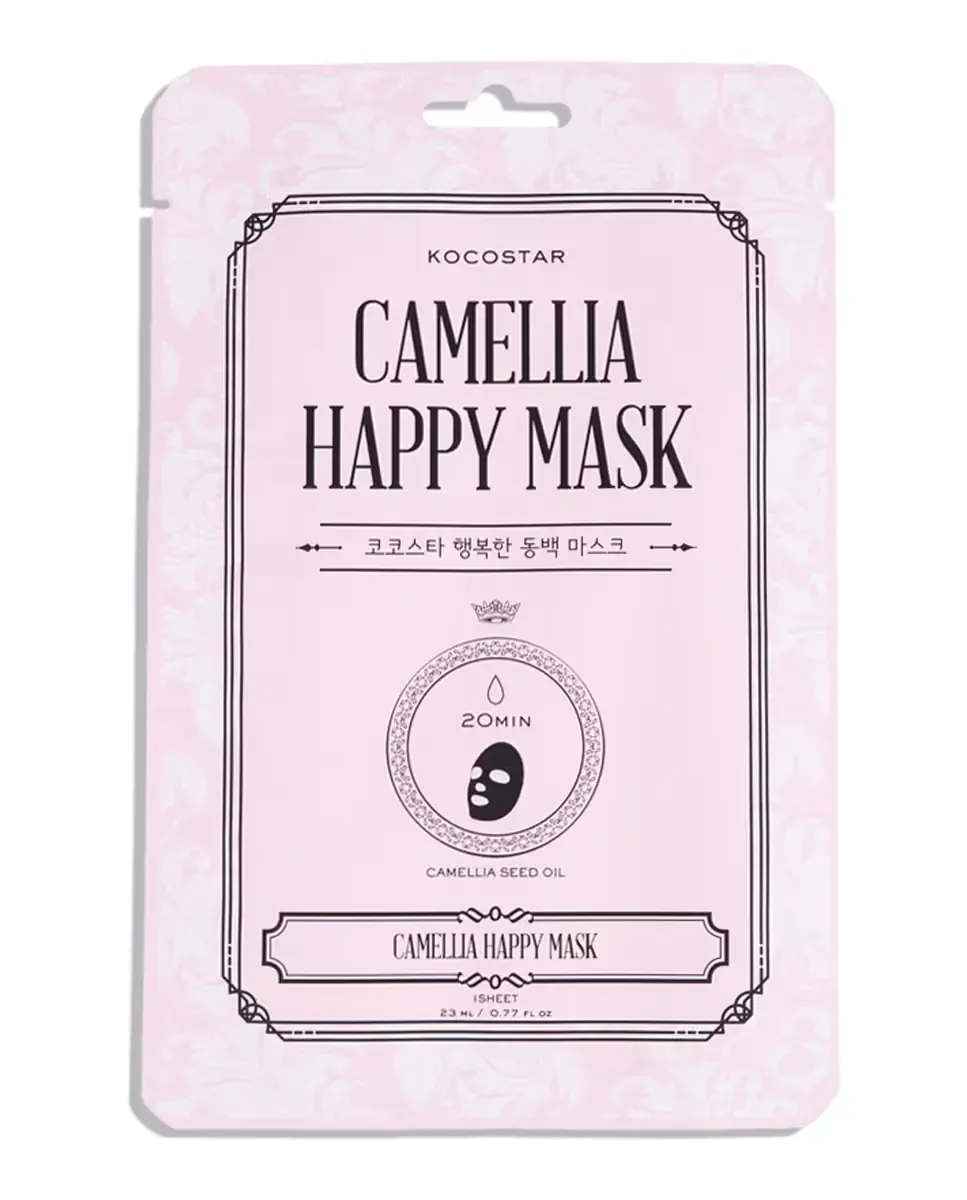 Сыворотка Kocostar — Вуаль Camellia Happy Mask
