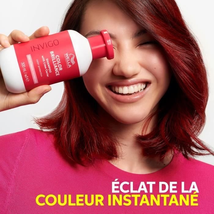 Шампунь Wella Professionals Invigo Color Brilliance для нормальных и тонких волос, защита цвета 300 мл — фото 2