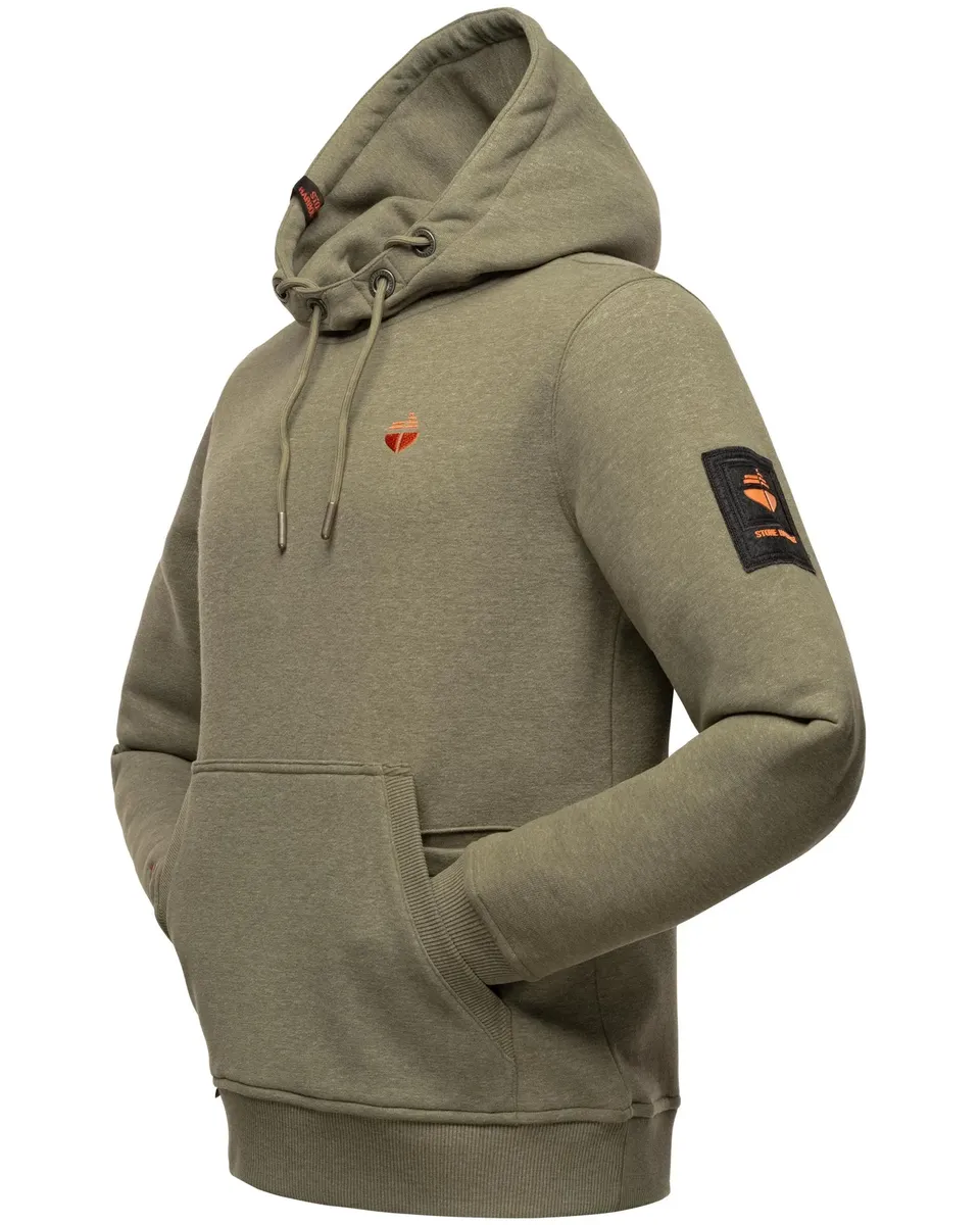 

Stone Harbour Hoodie "Ty Trey", толстовка со стильными шнурками, зеленый