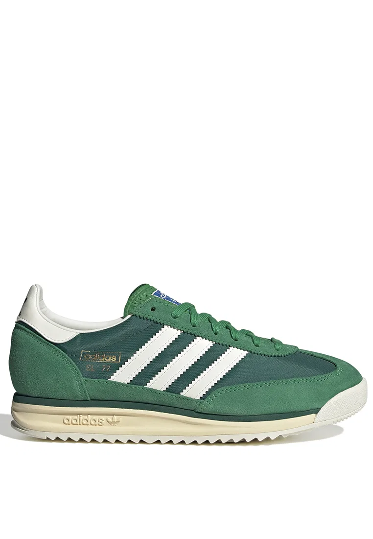 Кроссовки, модель SL 72 RS, adidas, белый/зеленый