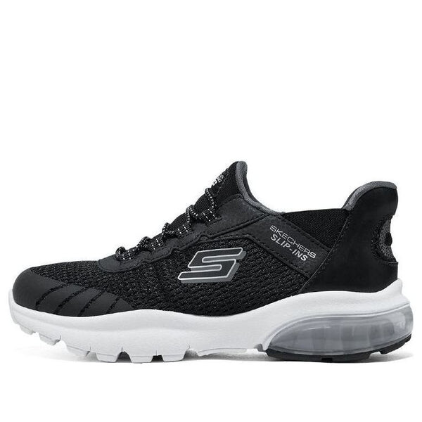 

Кроссовки slip-ins razor flex air sneaker 'black white' Skechers, черный