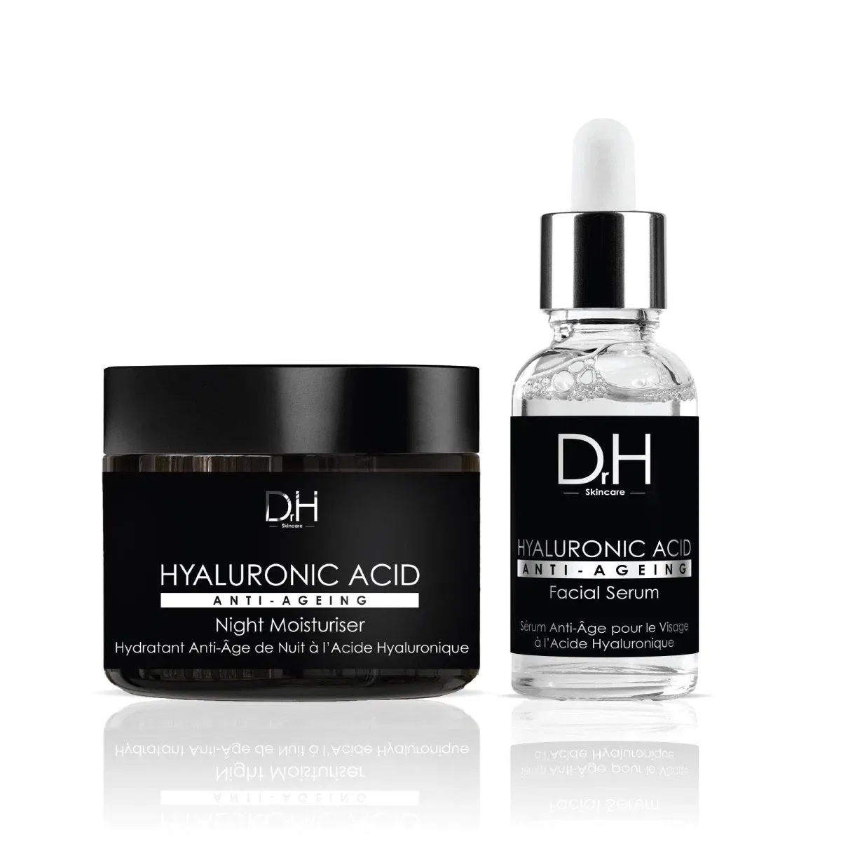 Набор Skinchemists — Гиалуроновой кислоты Serum и Night Cream, 30 мл