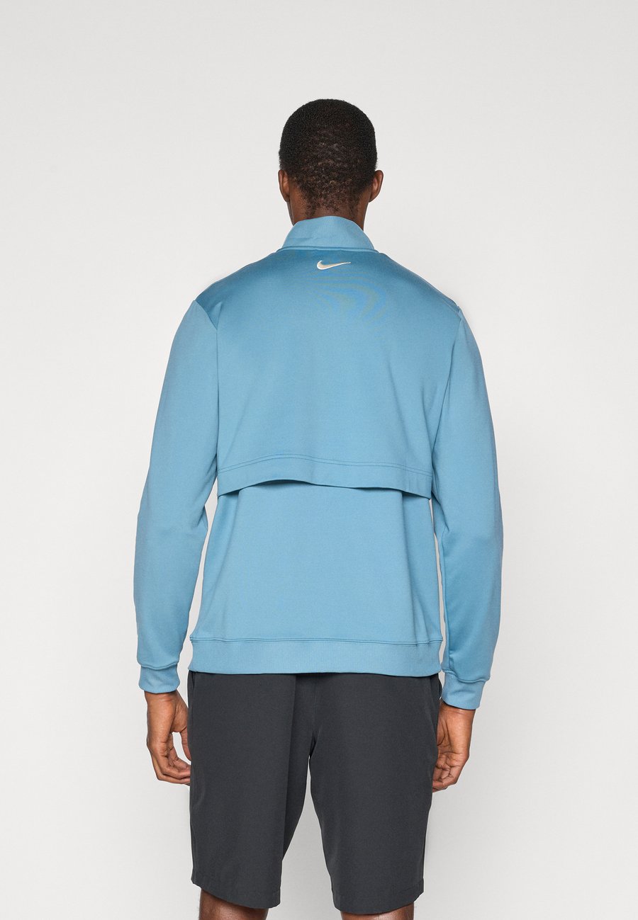 Толстовка Nike Golf TOUR TOP, Smokey Blue/Pale Ivory/Blue — фото 3