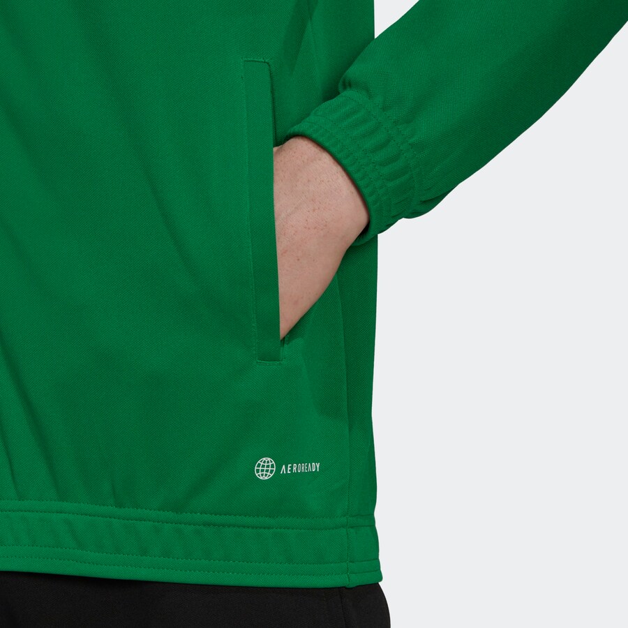 Тренировочная куртка ADIDAS PERFORMANCE Entrada 22, темно-зеленый — фото 4