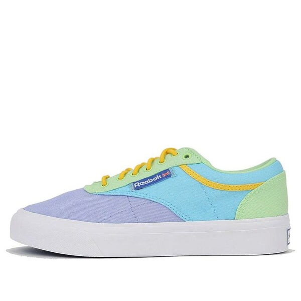 

Кроссовки club c coast sneakers blue/purple/yellow Reebok, синий