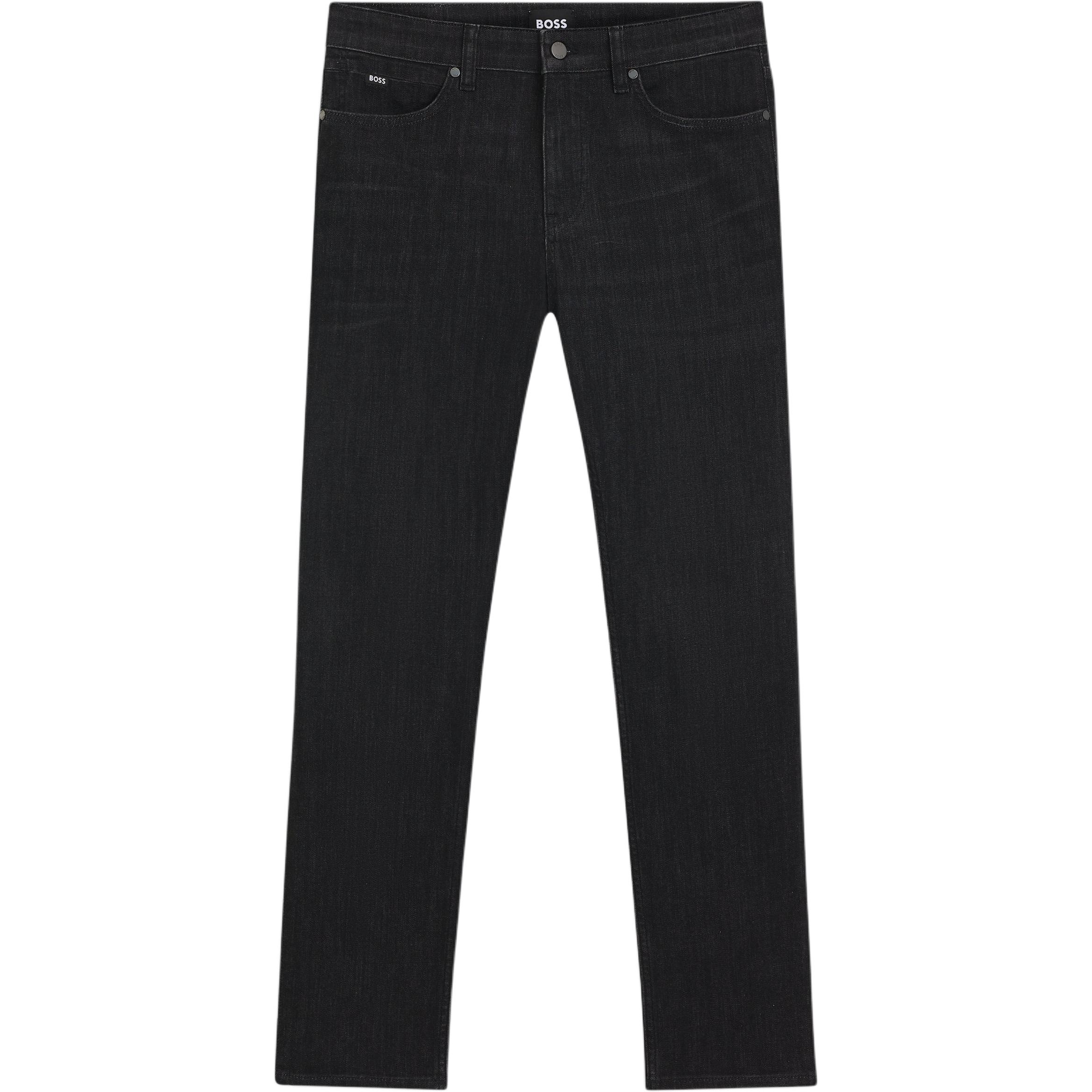 

Hugo Boss Мужские джинсы, синие, средней посадки, зауженный крой