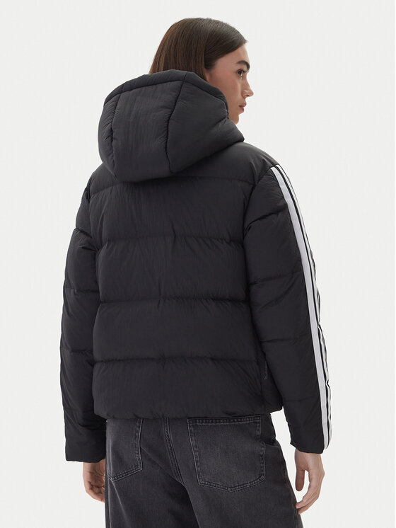 Пуховик loose fit Essentials Climawarm 3-Stripes JW3429 Adidas, черный — фото 3